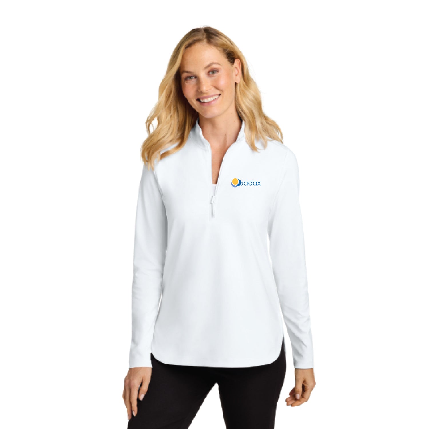 Port Authority® Women's C-FREE®Double Knit 1/4 ZIP - ON DEMAND